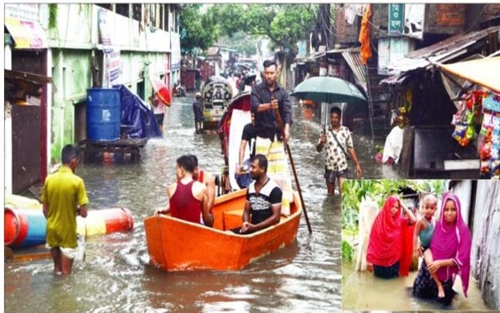 দেশের উত্তর ও মধ্যাঞ্চলে বন্যার অবনতির শঙ্কা